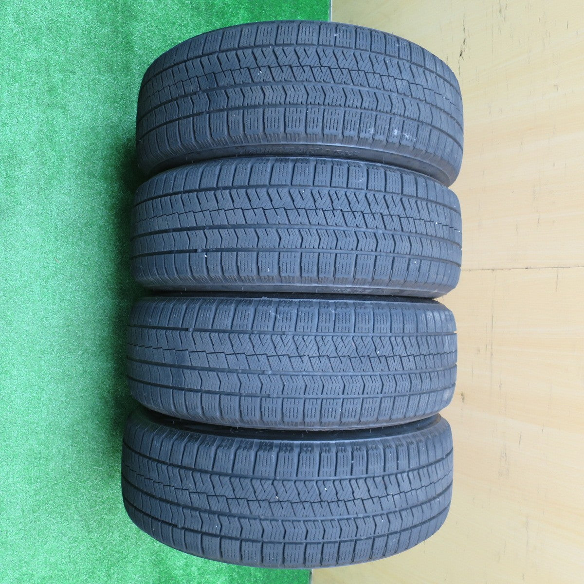 4本価格！22年★トヨタ 50系 エスティマ 純正 215/60R17 スタッドレス ブリヂストン ブリザック VRX2 17インチ PCD114.3/5H★5101603NJス