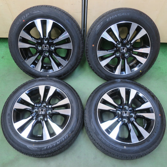 バリ溝！25年！ほぼ10分★ホンダ フィット シャトル 純正 185/60R15 ダンロップ エナセーブ EC204 15インチ PCD100/4H★6052911イノ