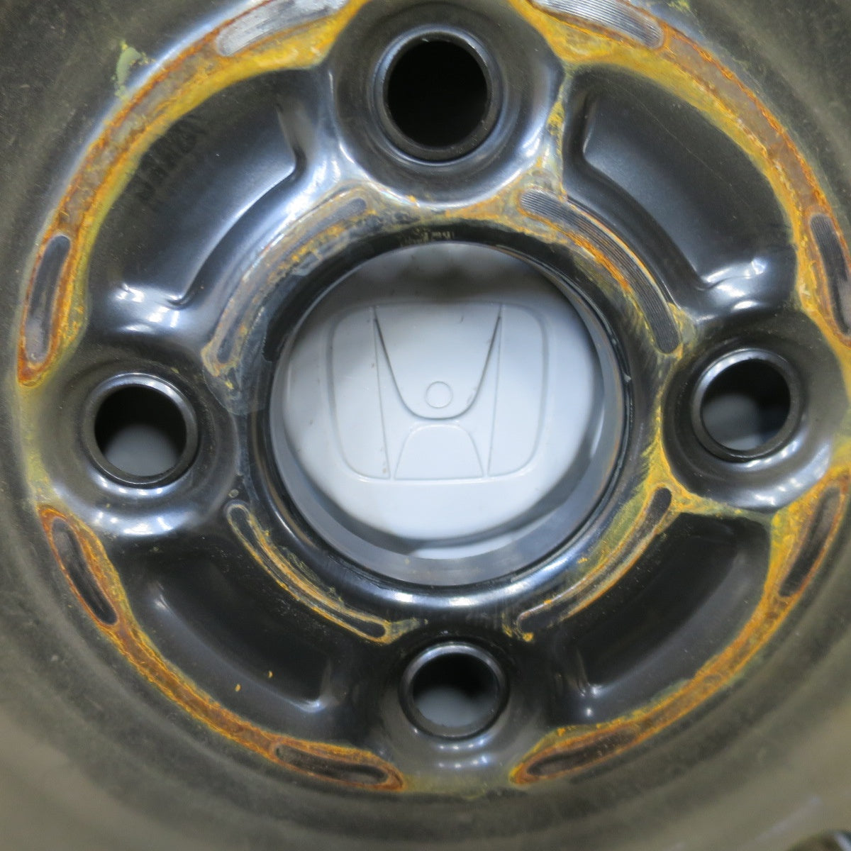 キレイ！ナット付き◎ホンダ JF3 JF4 N-BOX 純正 スチール ホイール 14インチ 14×4.5J Nボックス NBOX PCD100/4H◎6082902NGホ