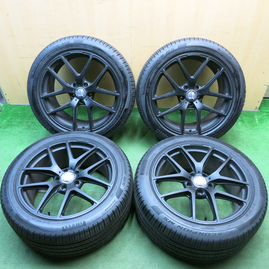 バリ溝！24年！9.5分★ベンツ Gクラス W463 G63 エディション463 純正 AMG 295/40R21 ピレリ スコーピオン MS 21インチ PCD130/5H★6050207HAノ