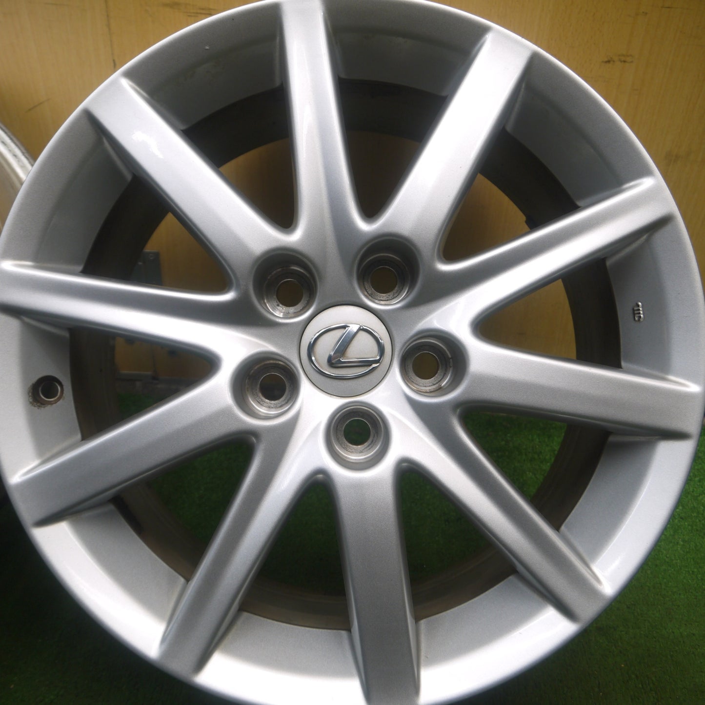 *送料無料* 4本価格★レクサス GS 純正 ホイール 17インチ 17×7.5JJ PCD114.3/5H★4032902Hホ