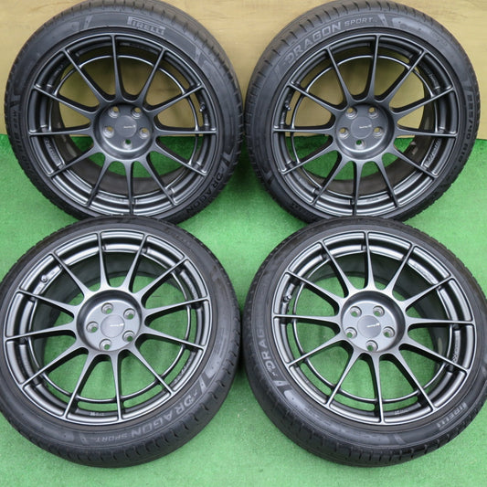 4本価格★86 BRZ 等 ENKEI NT03RR 225/40R18 ピレリ ドラゴン スポーツ TM Racing R エンケイ 18インチ PCD100/5H★6030103NKノ