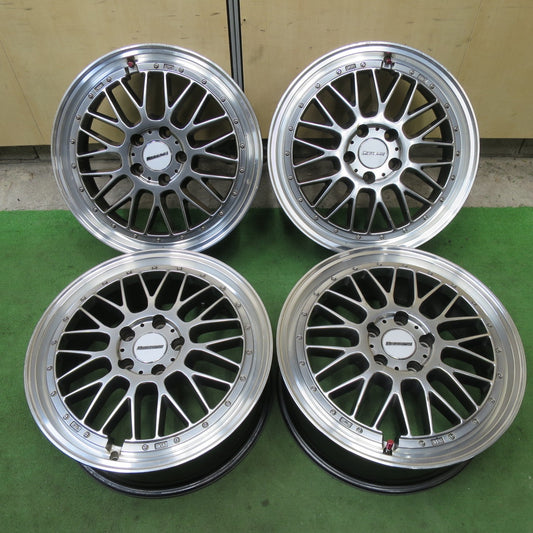 4本価格★Stich LEGZAS M110 18インチ ホイール シュティッヒ レグザス ホイール 18×7J PCD114.3/5H★6020301NGホ