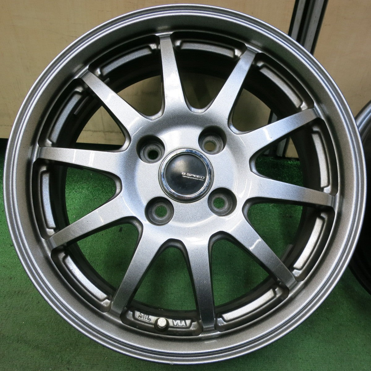キレイ★G-SPEED ホイール 15インチ Gスピード G-スピード 15×5.5J PCD100/4H★5042310SYホ