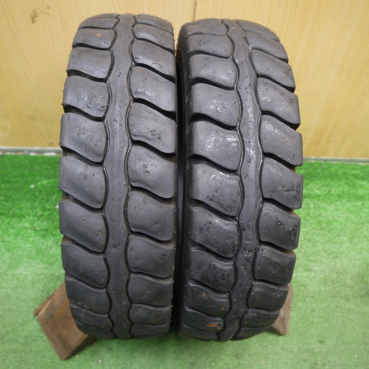 2本価格★フォークリフト タイヤ 4.00-8/3.00 AICHI CARRY ACE MB320 愛知 キャリーエース★5070701Hノタ