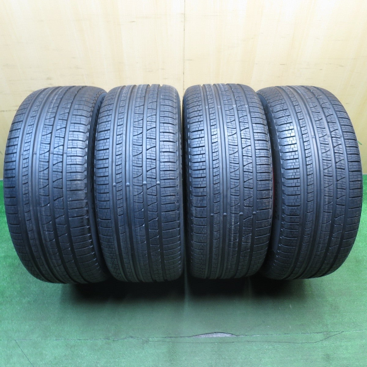 ほぼ未使用★ベンツ Gクラス G63 W463 AMG タイプ 285/45R22 ピレリ スコーピオン VERDE オールシーズン プラスⅡ 22インチ PCD130/5H★3041201クノ
