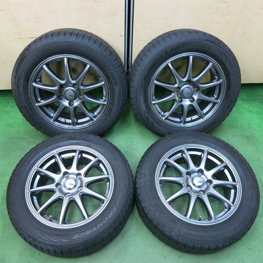 バリ溝！キレイ！9.5分★スタッドレス 205/60R16 アイスフロンテージ トーヨー SPORT ABELIA スポルト アベリア 16インチ PCD114.3/5H★5022806SYス