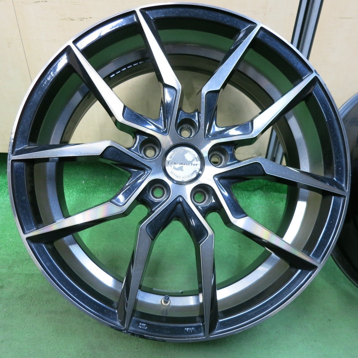 4本価格★Lehrmeister SAFREDI レアマイスター サフレディ 19インチ ホイール 19×7.5J PCD114.3/5H★5022604SYホ