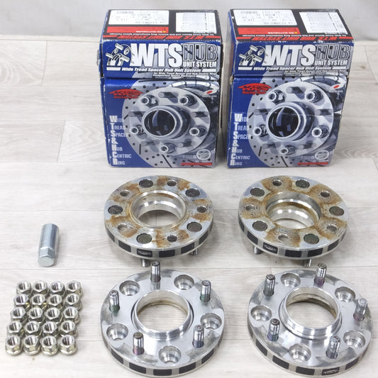 [送料無料] 2個セット◆協栄産業 ワイド トレッド ホイール スペーサー ハブ ユニット 5120W3-66 M12xP1.25 5H/114.3 厚み20mm ハブ径66mm◆