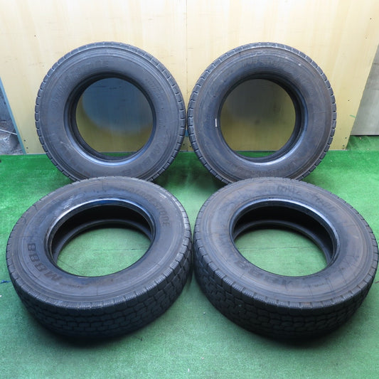 [送料無料] バリ溝！24年！9.5分★トラック タイヤ 265/70R19.5 140/138J ブリヂストン M888 ミックス オールシーズン 19.5インチ★5020104クスタ
