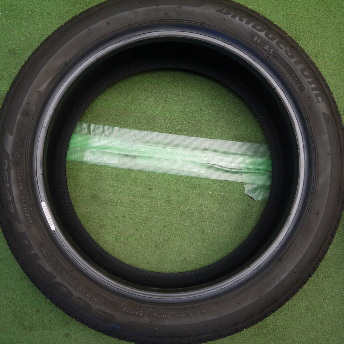 4本価格！26年◎165/55R15 ブリヂストン エコピア EP150 タイヤ 15インチ ワゴンR スペーシア デイズ ルークス 等◎6093002Hノタ