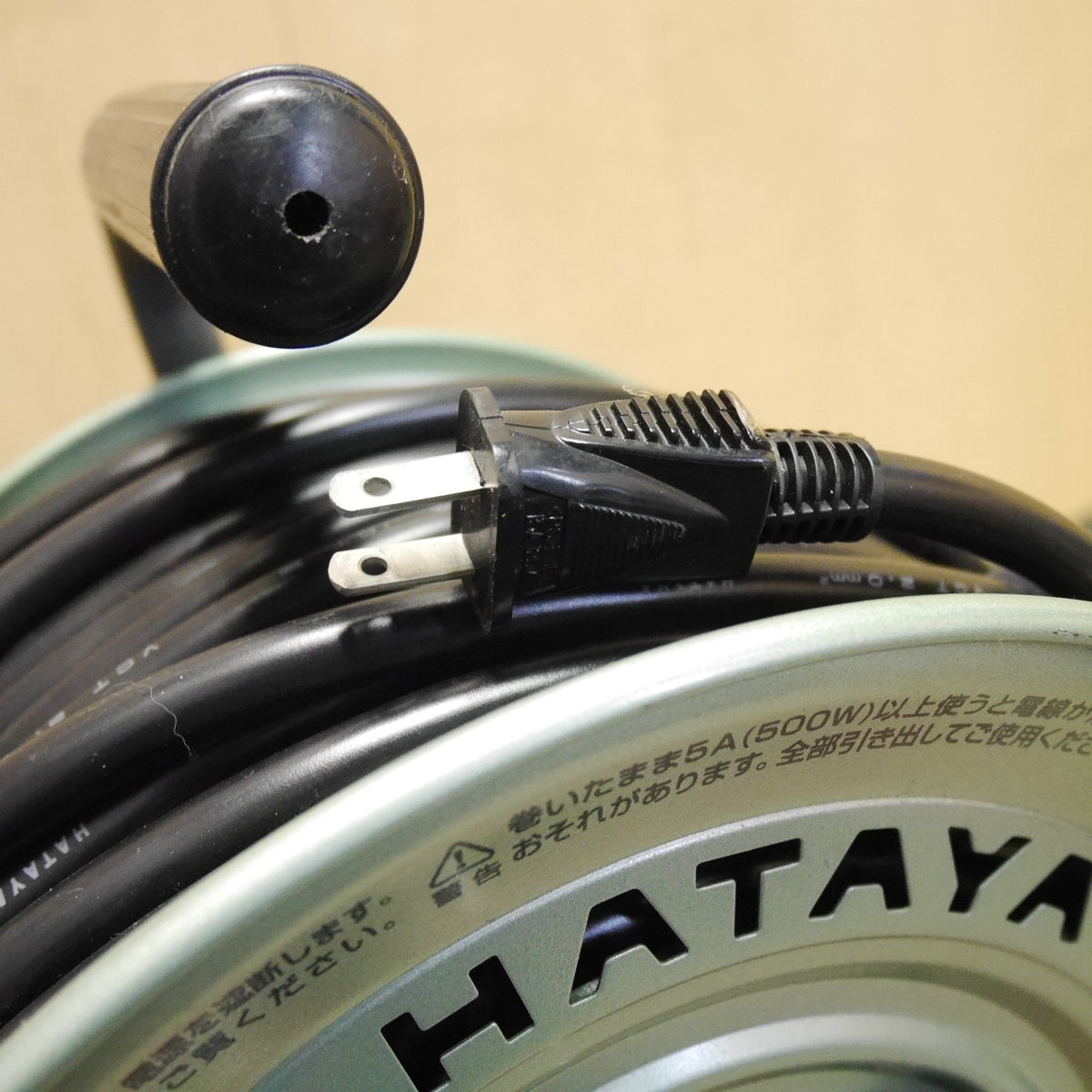 キレイ☆HATAYA ハタヤ 50m コードリール GV-50 型 スーパーサンデー 電工ドラム 延長コード 屋内用 畑屋☆
