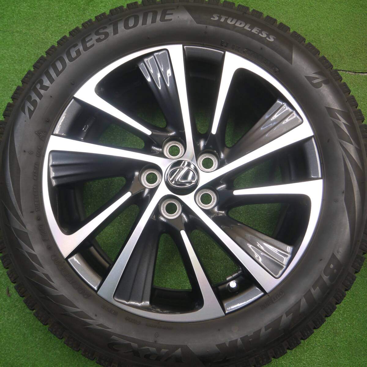 キレイ★レクサス CT 純正 205/55R16 スタッドレス ブリヂストン ブリザック VRX2 16インチ PCD100/5H★4121108Hス