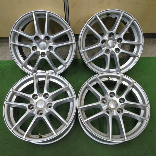 4本価格★ENERGY LINE エナジーライン 16インチ ホイール 16×6.5J PCD114.3/5H★6040102NGホ