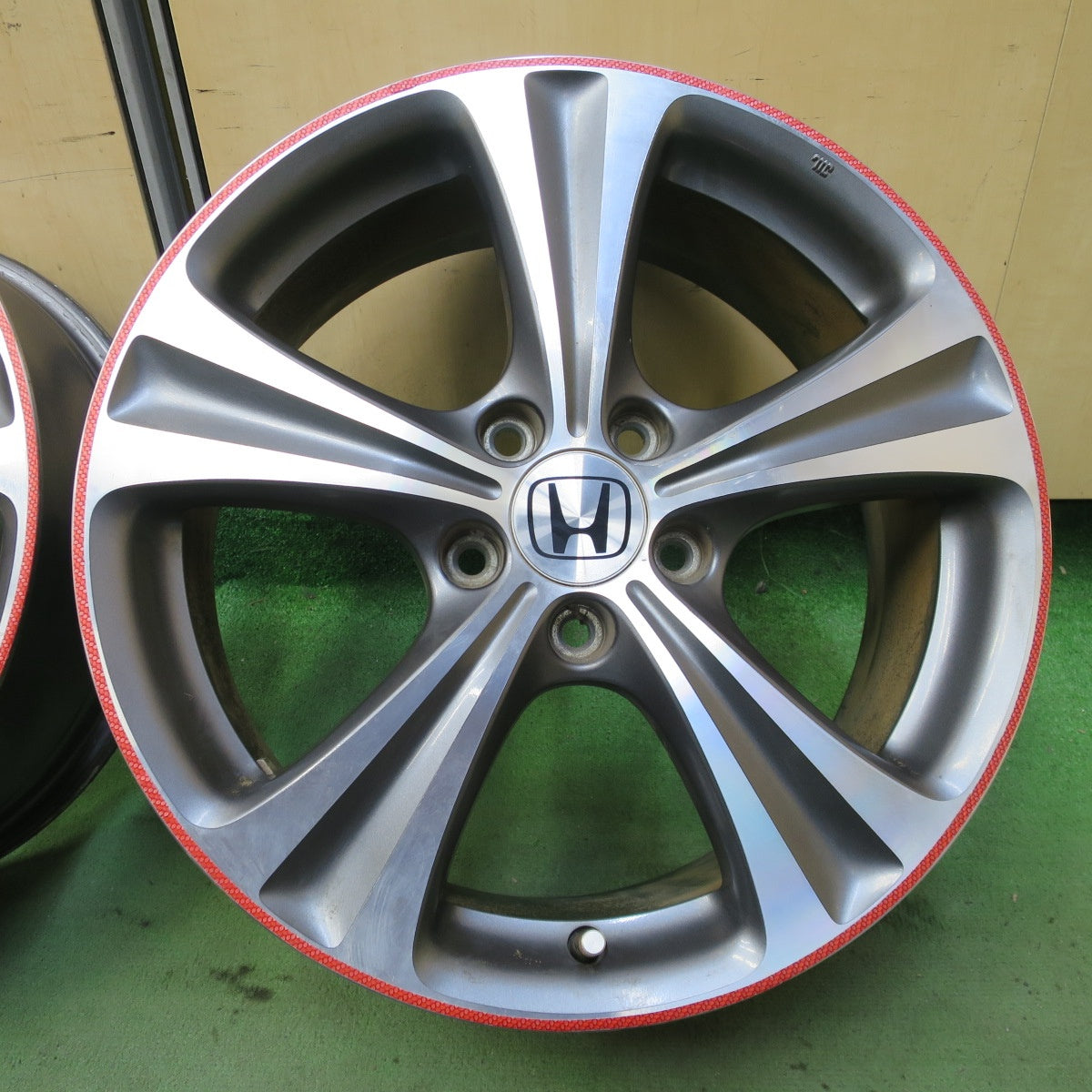 4本価格★ホンダ RB3 オデッセイ アブソルート 純正 ホイール 18インチ 18×7J PCD114.3/5H★6072801NGホ