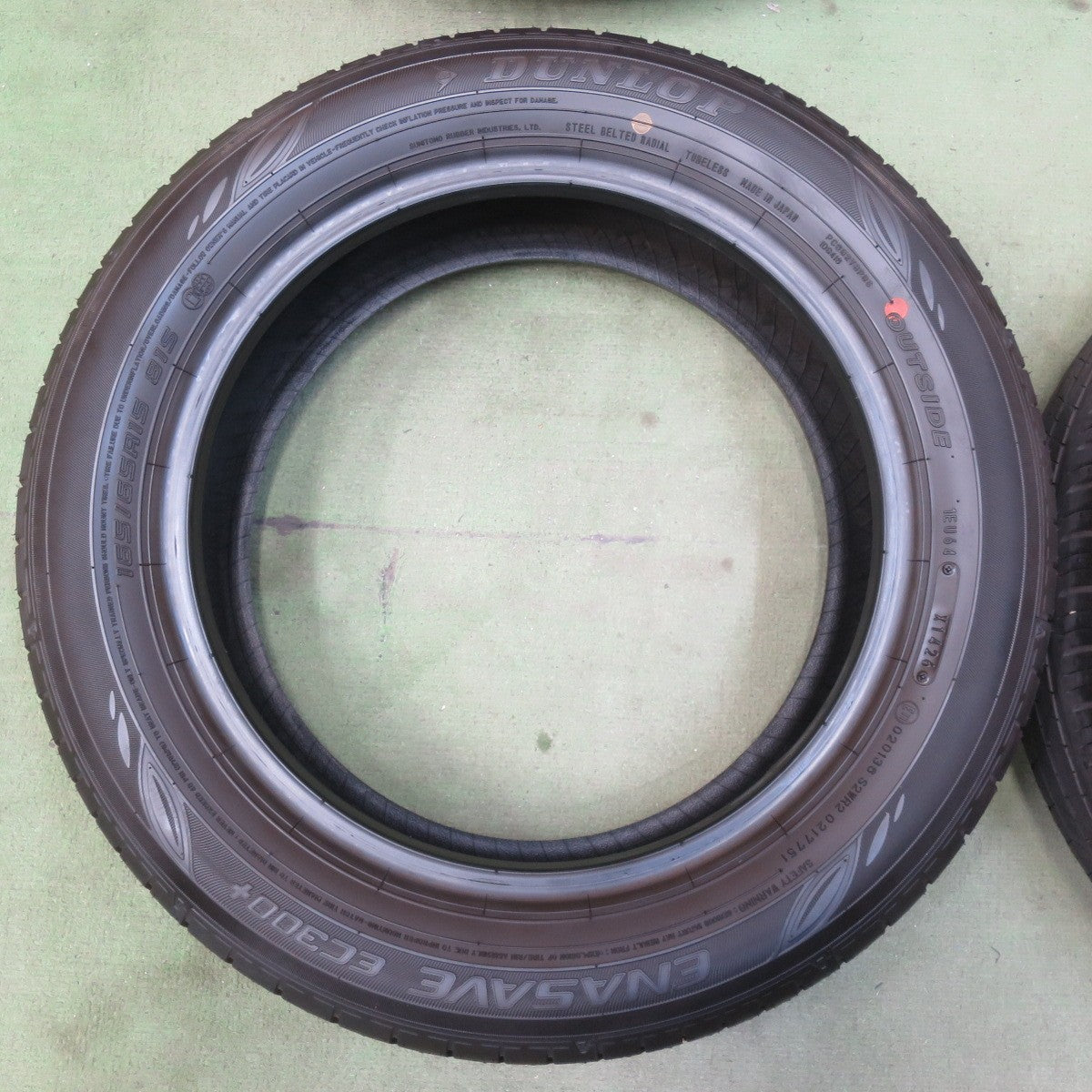 ほぼ新車外し！26年◎165/65R15 ダンロップ エナセーブ EC300+ タイヤ 15インチ タフト ソリオ デリカ D:2 等◎6082402イノタ