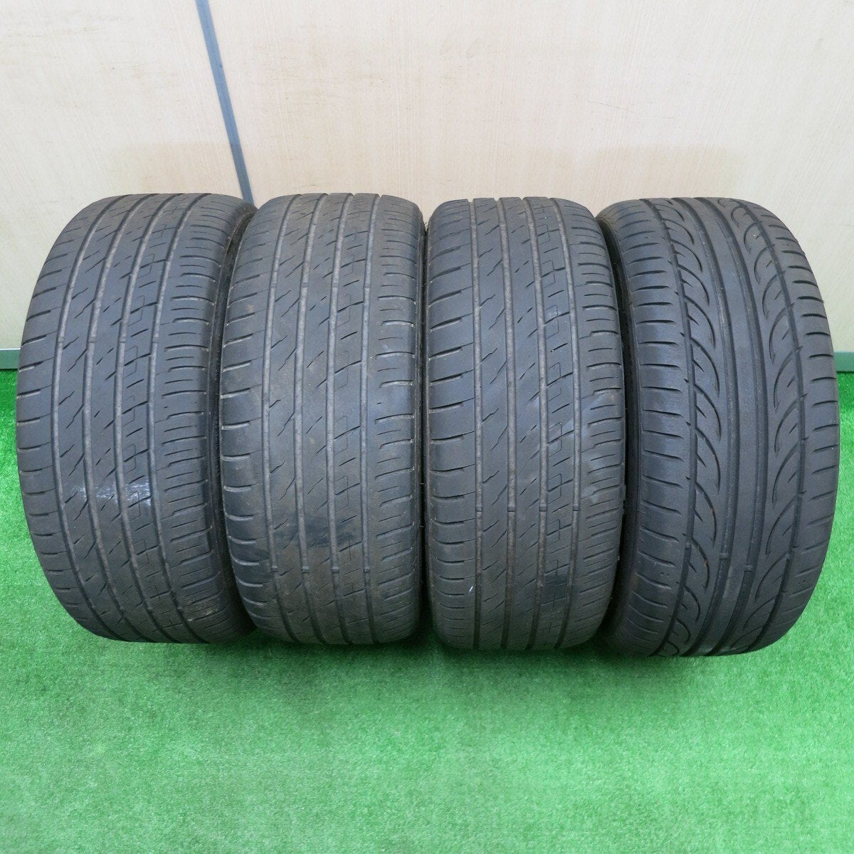 [送料無料] 4本価格★LEONIS LV 235/35R19 weds ハンコック V12 evo2 イエダ YDA-226 レオニス PCD114.3/5H★4092401NJノ