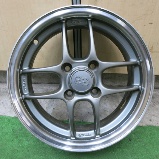 1本価格★ENKEI CPSⅡ 14インチ ホイール エンケイ CPS2 14×5.5JJ PCD100/4H★6011701ナホ