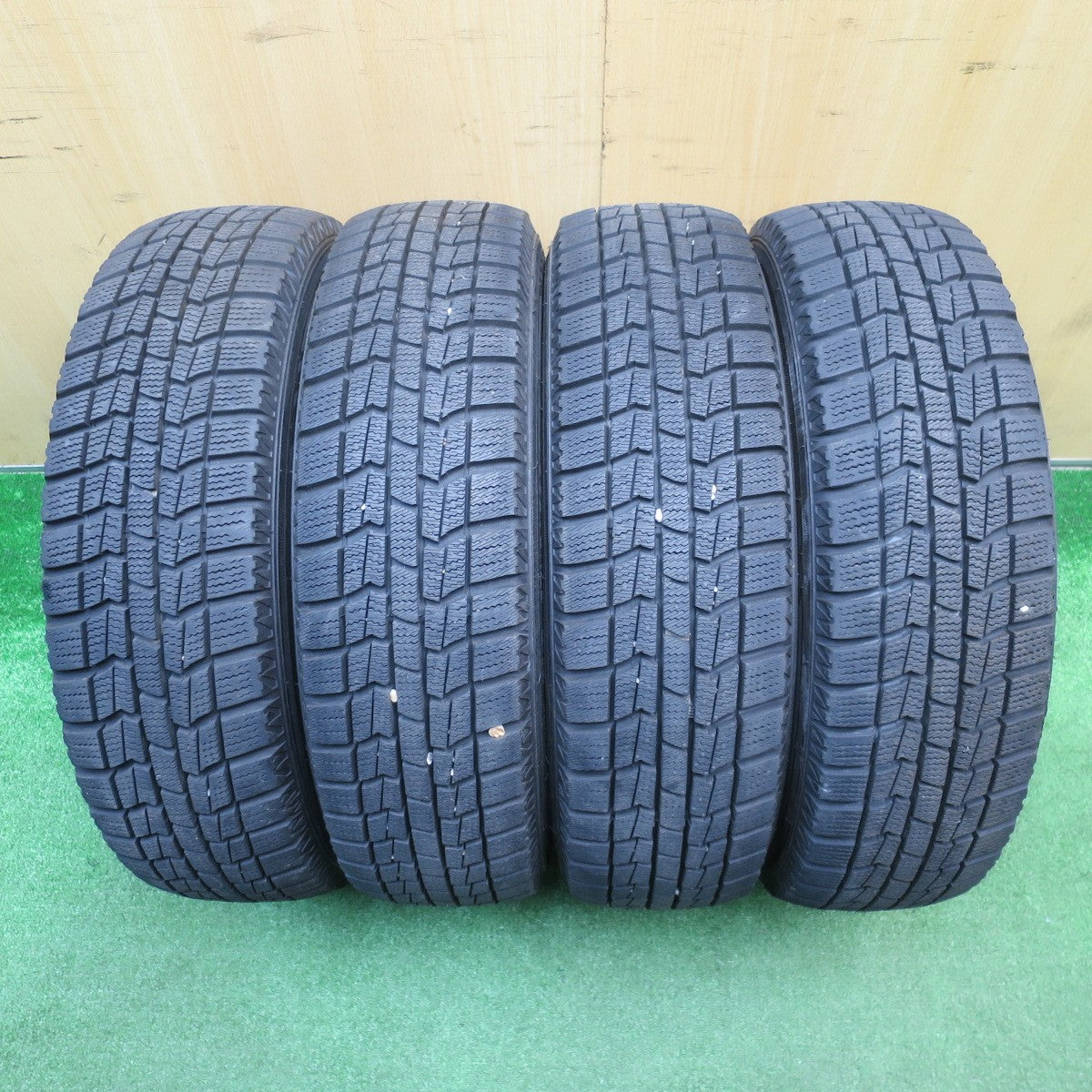 バリ溝！キレイ！9.5分★スタッドレス 155/65R14 オートバックス ノーストレック N3 JOKER ジョーカー 14インチ PCD100/4H★5112105NJス