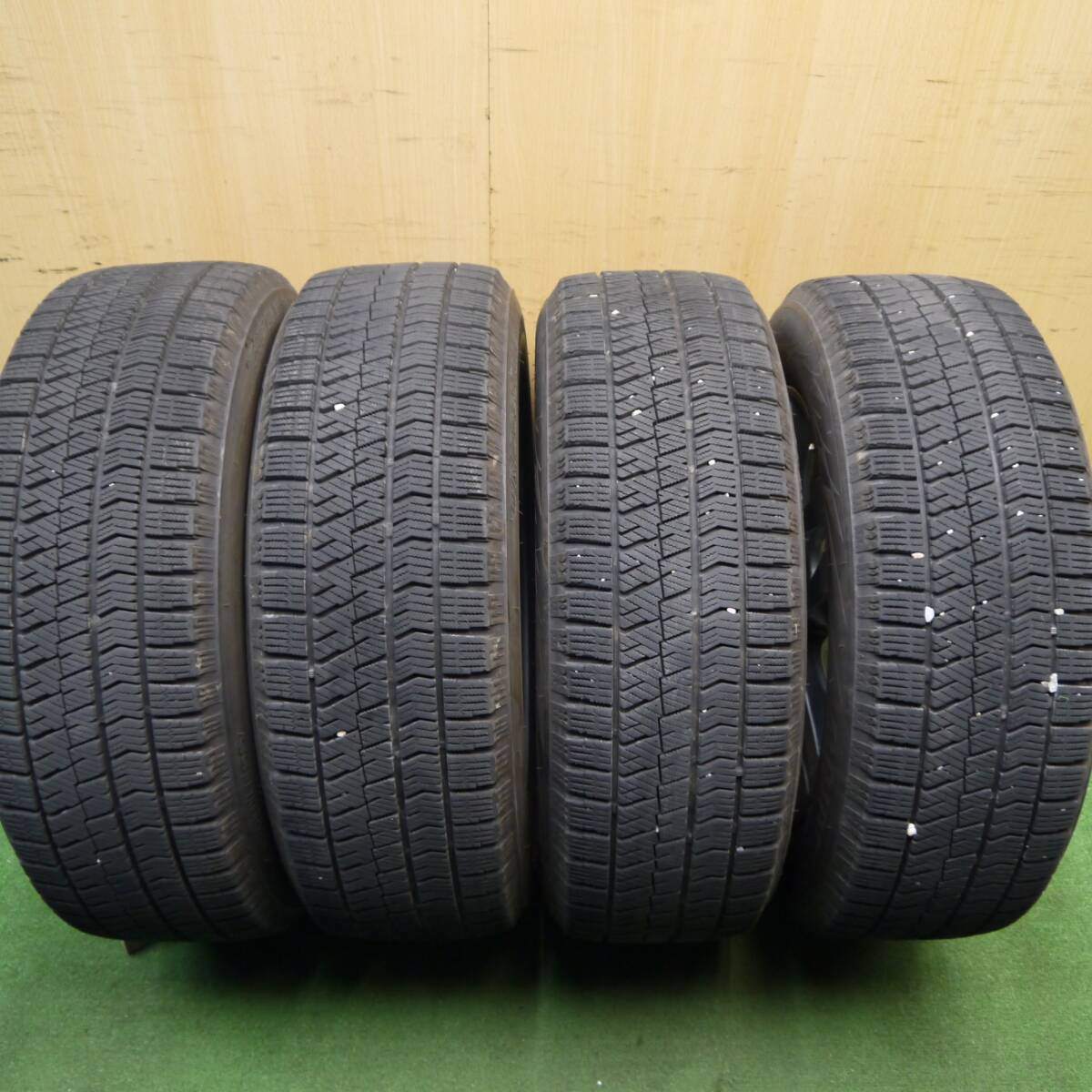 バリ溝！23年！キレイ！9分★スタッドレス 205/60R16 ブリヂストン ブリザック VRX2 BALMINUM バルミナ 16インチ PCD114.3/5H★5031710Hス