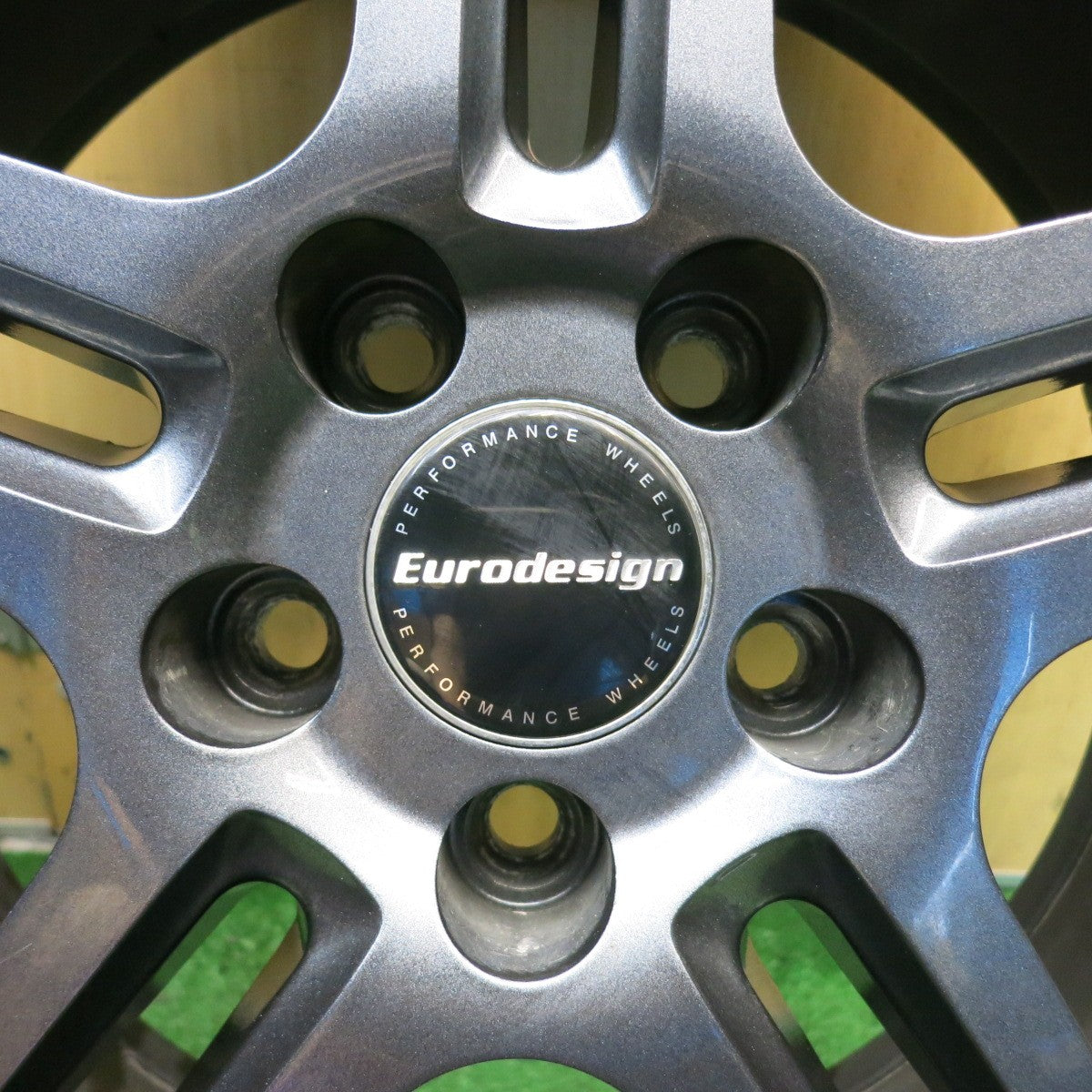 キレイ！22年◎ボルボ 等 Eurodesign 205/50R17 スタッドレス トーヨー オブザーブ GIZ2 ユーロデザイン 17インチ PCD108/5H◎6082503HAス