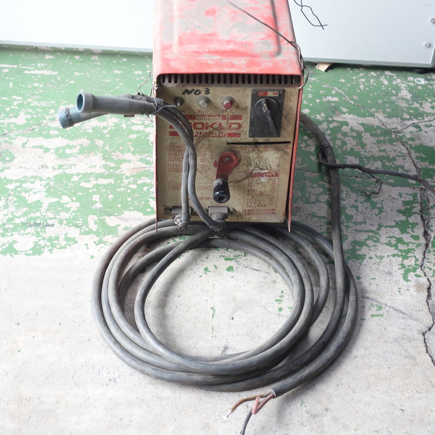 [送料無料] ◆National  交流 アーク 溶接機 250KLD PANA-ARC YK-256 KLD-3 パナアーク ナショナル Panasonic パナソニック 現状品◆