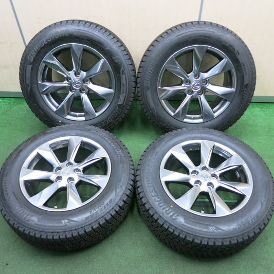 *送料無料* 超バリ溝！21年！綺麗！ほぼ10分★レクサス 20系 RX450h 純正 235/65R18 スタッドレス ブリヂストン ブリザック DM-V3 PCD114.3/5H★4033001HAス
