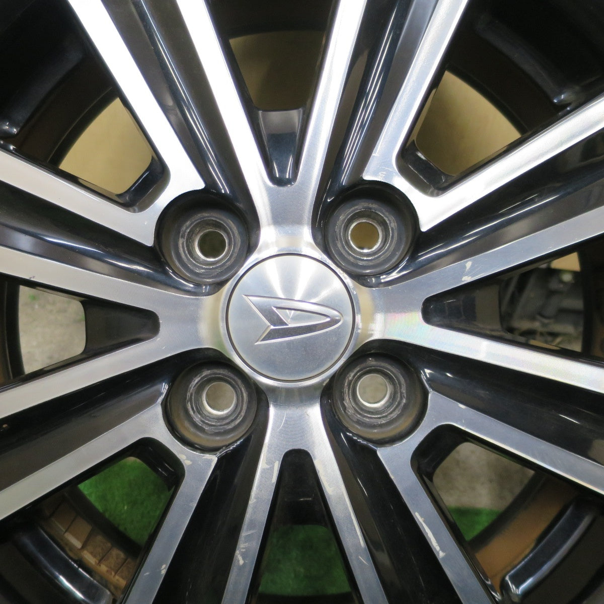 4本価格★ダイハツ タント カスタム 純正 ホイール 15インチ 15×4.5J PCD100/4H★6042005NGホ