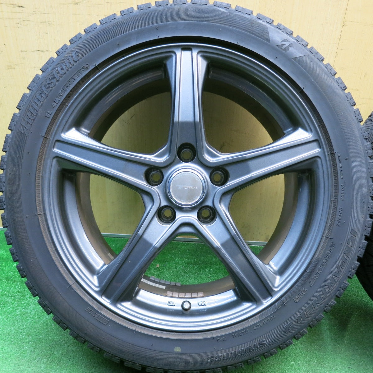 4本価格★スタッドレス 215/50R17 ブリヂストン アイスパートナー2 TOPRUN トップラン 17インチ PCD114.3/5H★6041207HAス