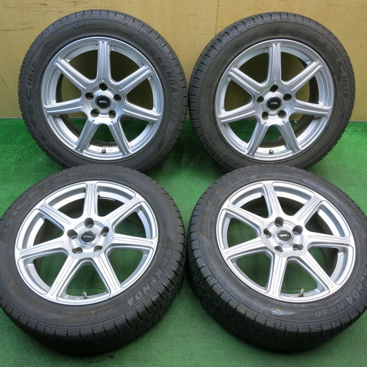 4本価格！22年★スタッドレス 215/55R17 ケンダ KR36 アイステック ネオ TOPRUN トップラン 17インチ PCD114.3/5H★5042101NJス
