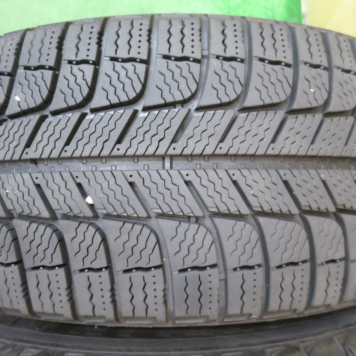 バリ溝！キレイ！9分★スタッドレス 205/55R16 ミシュラン X-ICE3+ 社外 アルミ 16インチ PCD114.3/5H★5062104NJス