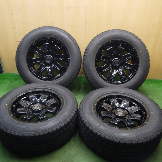 バリ溝！キレイ！9.5分★ロクサーニ ROCK KELLY MX-2 632 265/60R18 スタッドレス グッドイヤー アイスナビ SUV 18インチ ロックケリー PCD139.7/6H★5082202Hス