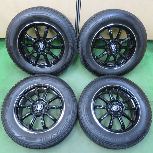 バリ溝！21年！キレイ！9分★スタッドレス 225/65R17 ブリヂストン ブリザック DM-V3 ESTROSA エステローザ 17インチ PCD114.3/5H★5100911イス