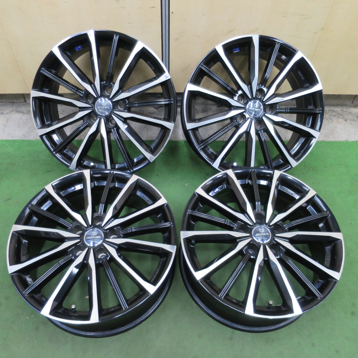 4本価格★SMACK ENKEI VALKYRIE 18インチ スマック エンケイ ヴァルキリー 18×7J PCD114.3/5H★6070601NGホ