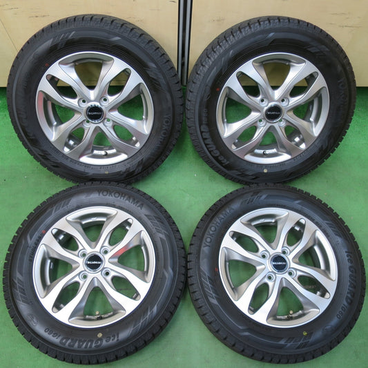 [送料無料] バリ溝！23年！キレイ！ほぼ10分★スタッドレス 165/70R14 ヨコハマ アイスガード iG60 BALMINUM バルミナ 14インチ PCD100/4H★5010701イス