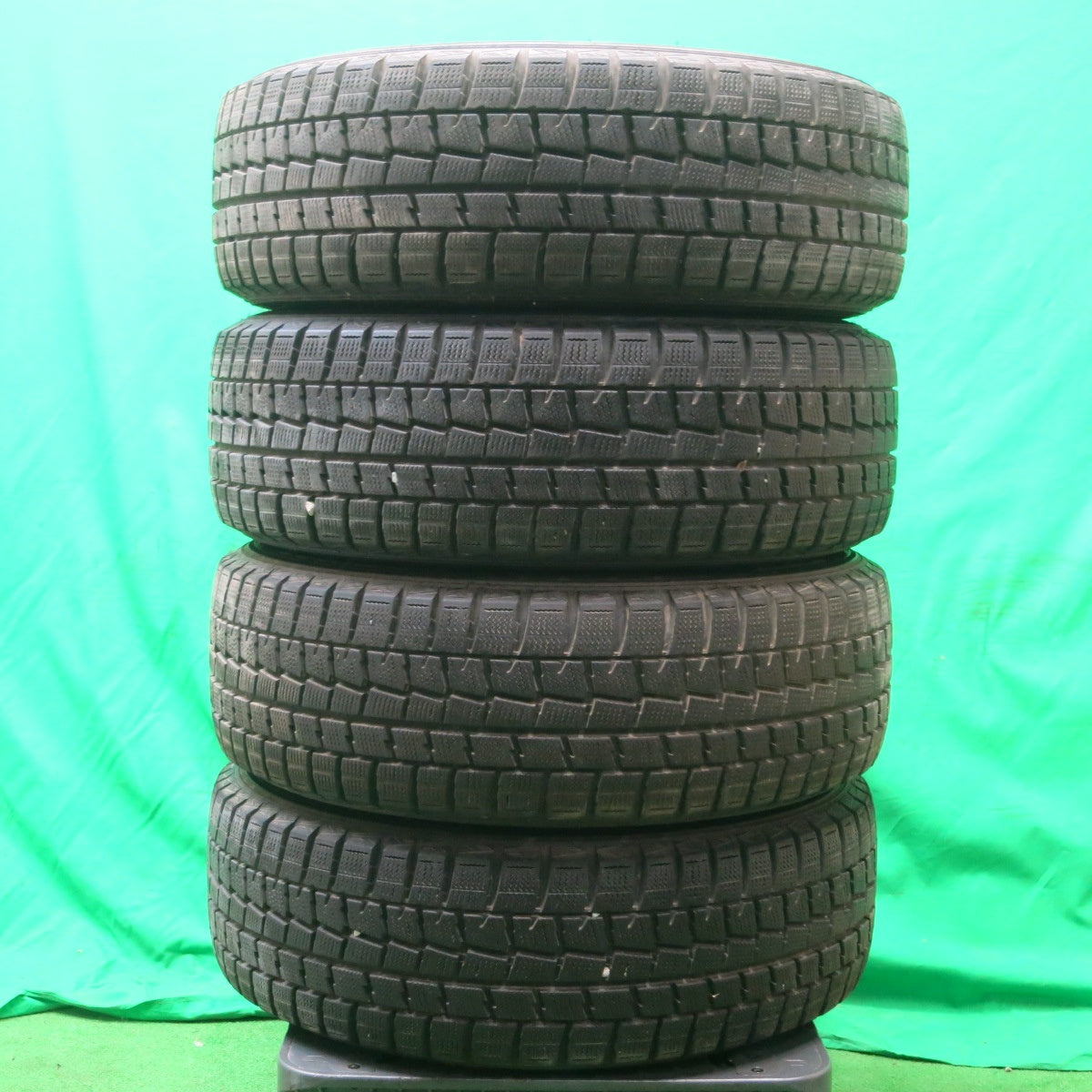 *送料無料* バリ溝！キレイ！9.5分★ベンツ 等 EUROTECH 205/55R16 スタッドレス ダンロップ ウインターマックス WM01 ユーロテック PCD112/5H★4043003ナス