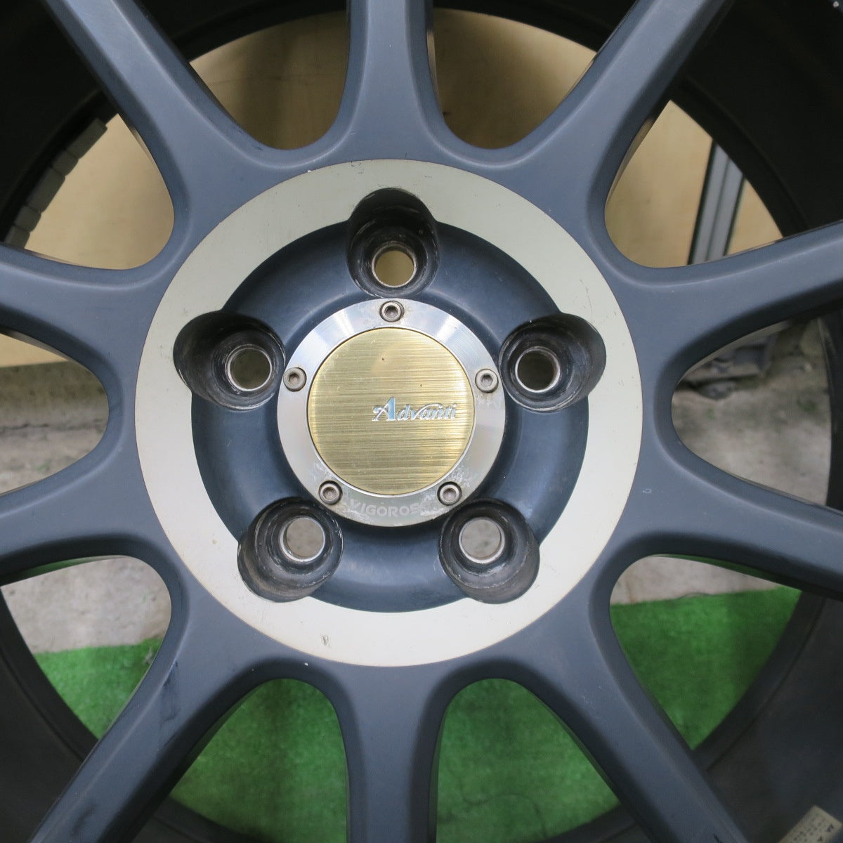4本価格★Advanti Racing Vigoroso M993 18インチ ホイール アドヴァンティ レーシング ヴィゴロッソ 18×7.5J PCD100/5H★6070303NGホ