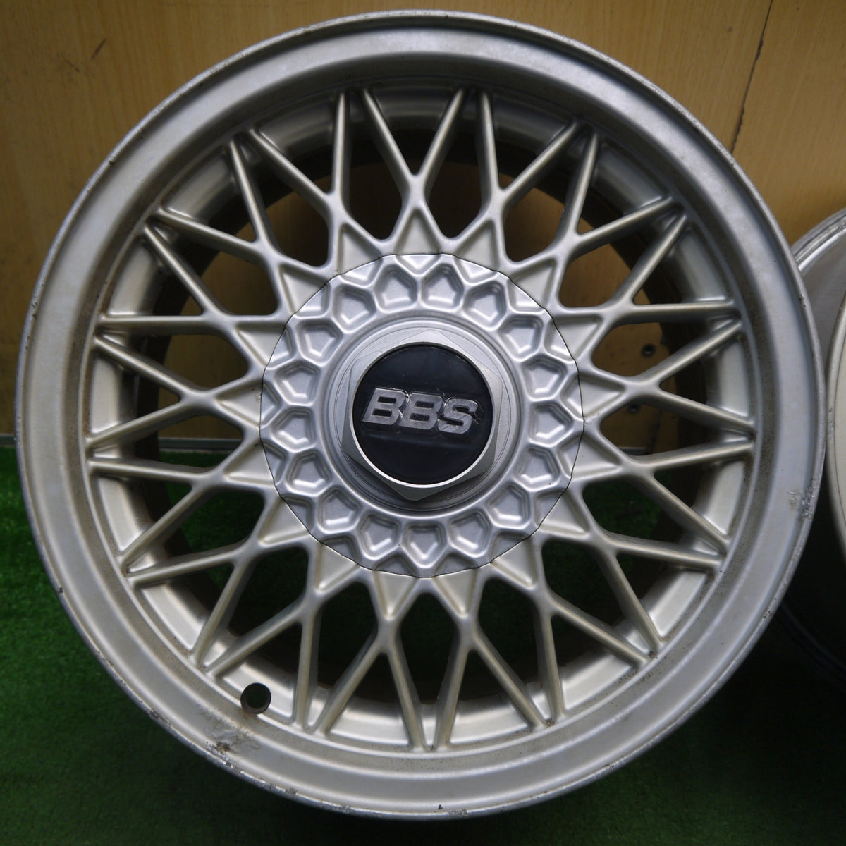 4本価格◎BMW E30 M3 純正 BBS メッシュ ホイール 15インチ 15×7J PCD120/5H◎6090805Hホ
