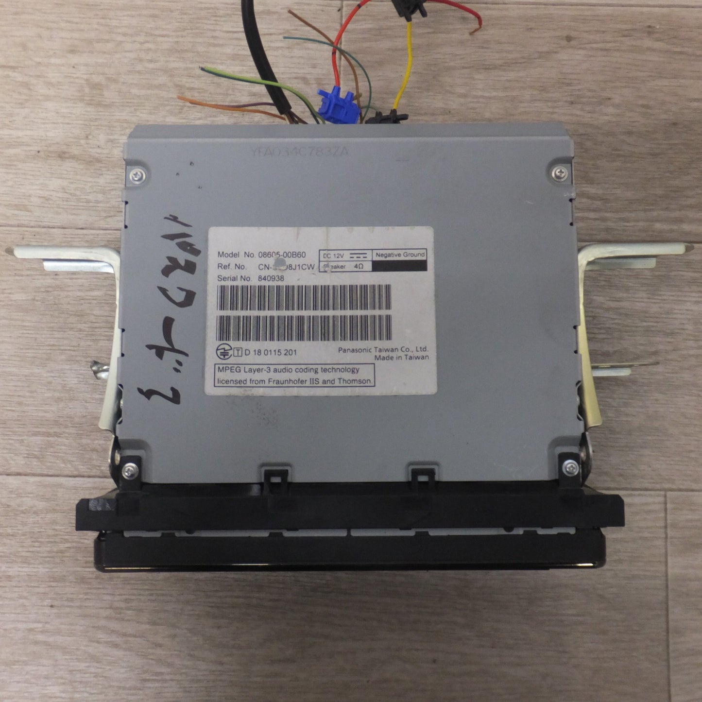 [送料無料] ジャンク★パナソニック製 トヨタ 純正 SDナビゲーション NSCN-W68 08605-00B60(46)★