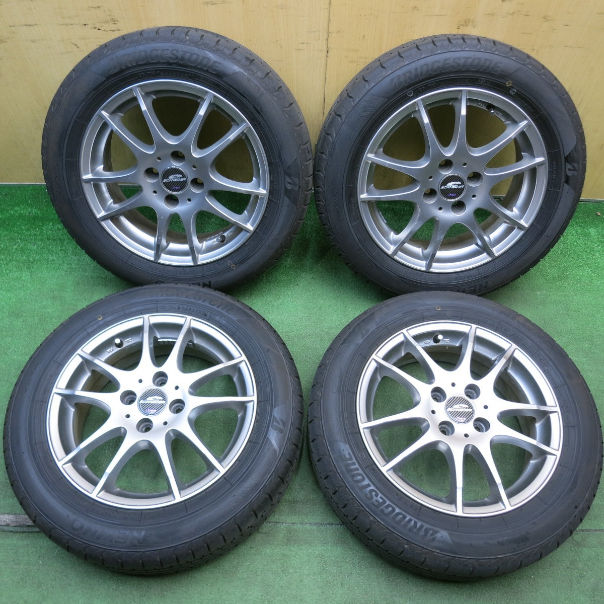 バリ溝！25年！ほぼ10分★175/65R15 ブリヂストン NEWNO SCHNEIDER シュナイダー ニューノ 15インチ PCD100/4H★6053007HAノ