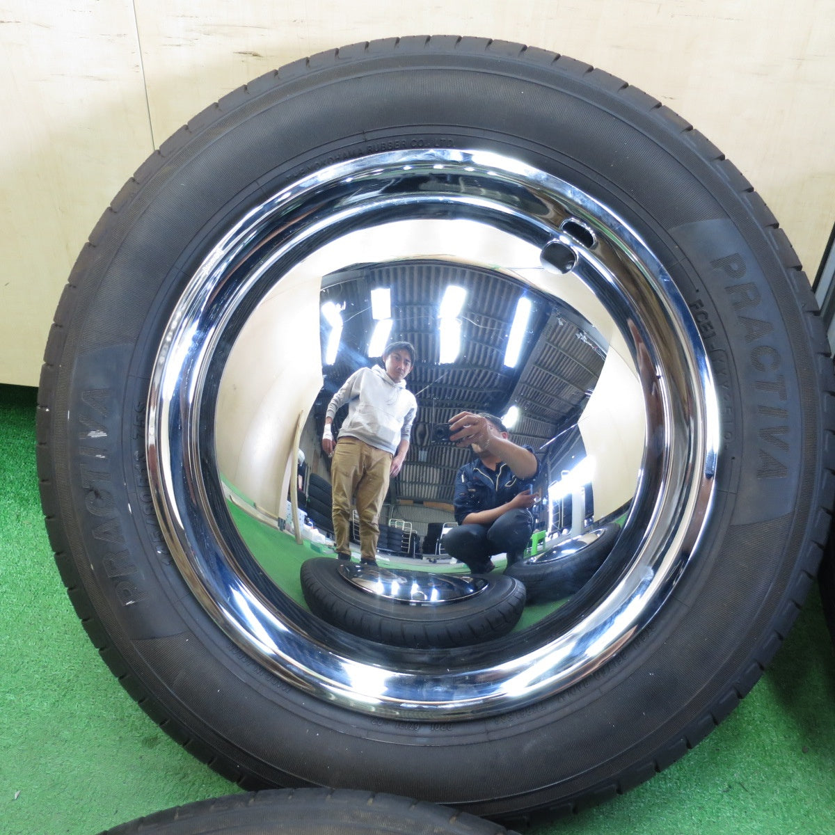 *送料無料* バリ溝！8.5分★ダイハツ 純正 スチール BOONY VENPLA 145/80R13 PRACTIVA プラクティバ 13インチ PCD100/4H★4042204KMノ