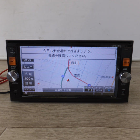 [送料無料] ★パイオニア製 日産 純正 日産オリジナルナビゲーションシステム MP314D-W B8260-7990U(34)★