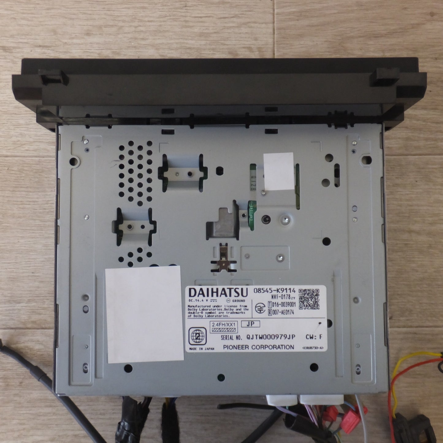 [送料無料] ★パイオニア製 ダイハツ 純正 8インチ ハイエンドメモリーナビ NSZP-X68D 08545-K9114(28)★
