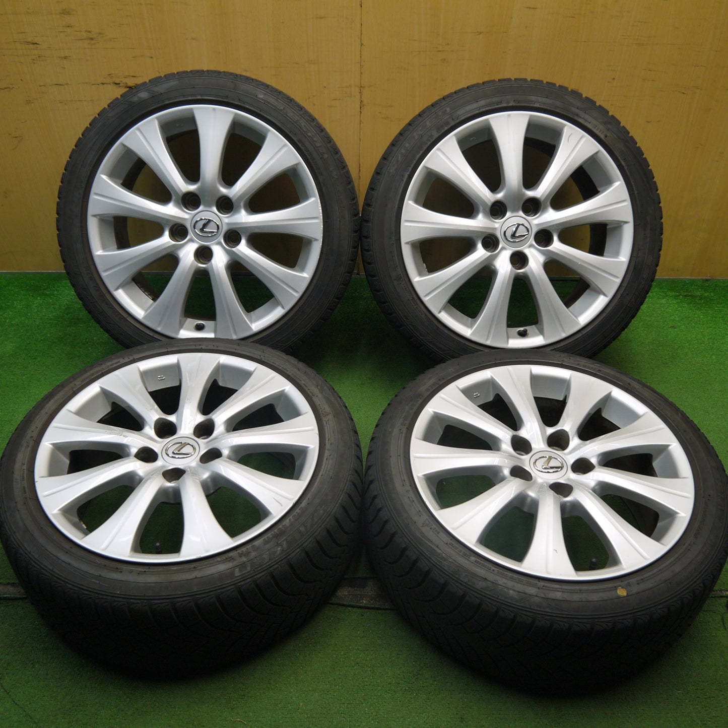 4本価格★レクサス GS 純正 215/45R17 スタッドレス ファルケン エスピア W-ACE 17インチ PCD114.3/5H★5061106Hス
