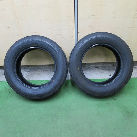 バリ溝!25年!9分!2本◎205/65R16 ブリヂストン トランザ ER33N タイヤ 16インチ アルファード エスティマ カムリ ヤリスクロス CR-V セレナ 等◎6091903NGノタ