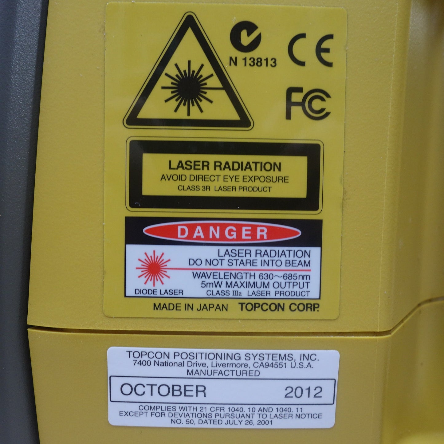 [送料無料] 未使用◆TOPCON トプコン ローテーティング レーザー RL-H4C 測量機 測定器 受光器 オート レベル◆