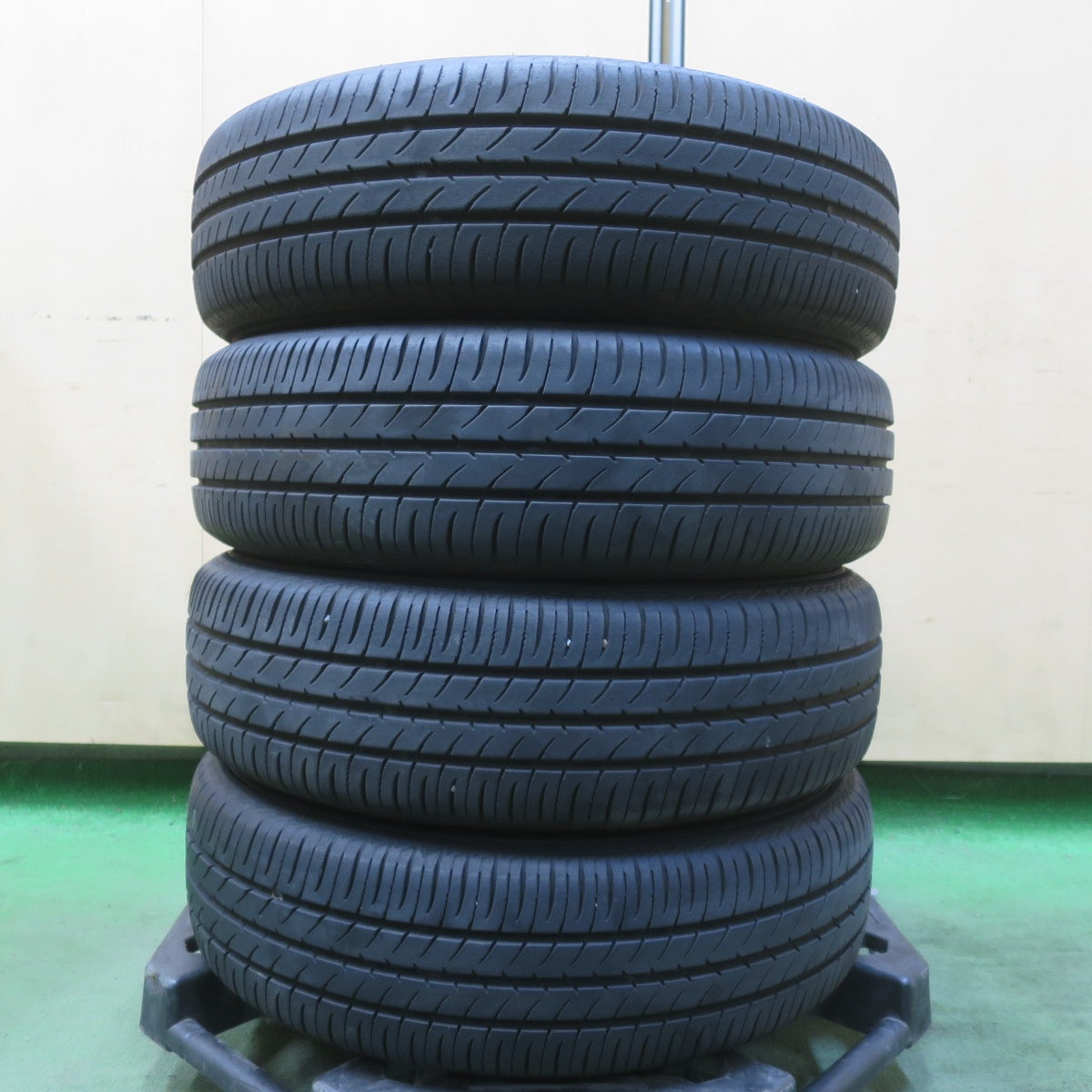 バリ溝！23年！8.5分◎155/65R14 トーヨー ナノエナジー3 JOKER ICE ジョーカー アイス 14インチ PCD100/4H◎6101705イノ
