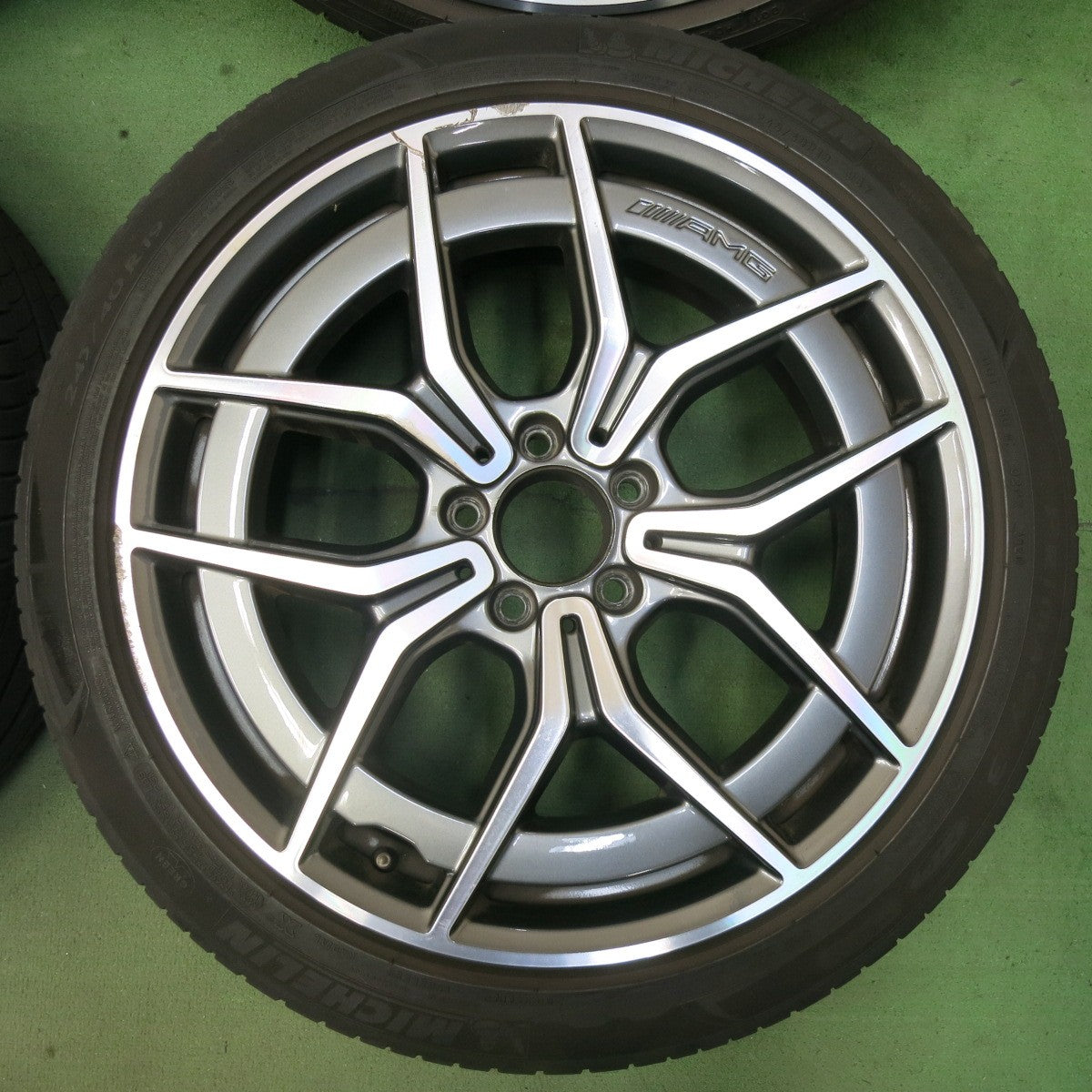 4本価格！22年★ベンツ Eクラス W213 純正 AMG 245/40R19 275/35R19 ミシュラン プライマシー3 19インチ PCD112/5H★5061308SYノ