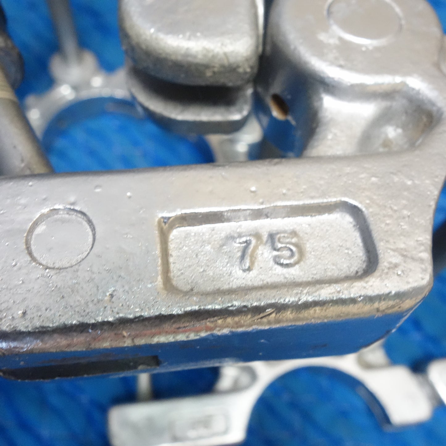 [送料無料] 2点まとめ売り☆松阪鉄工所 MCC ソケット クランプ 75 PE ポリエチレン管用 ドラムタイプ☆