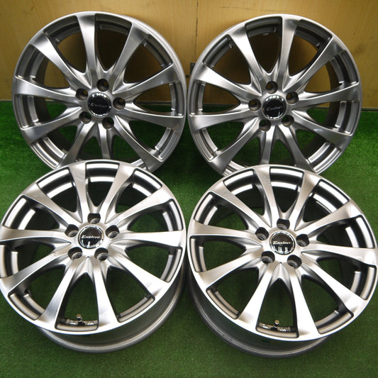 4本価格★プリウス ウィッシュ カローラ 等 Exsteer HOTSTUFF 16インチ エクスター ホットスタッフ 16×6.5J PCD100/5H★5120907Hホ